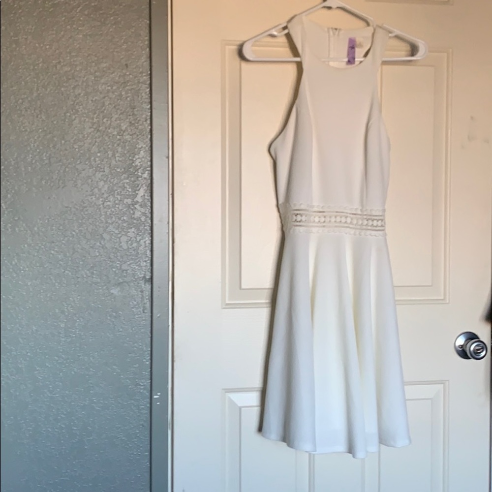 Alya White Dress